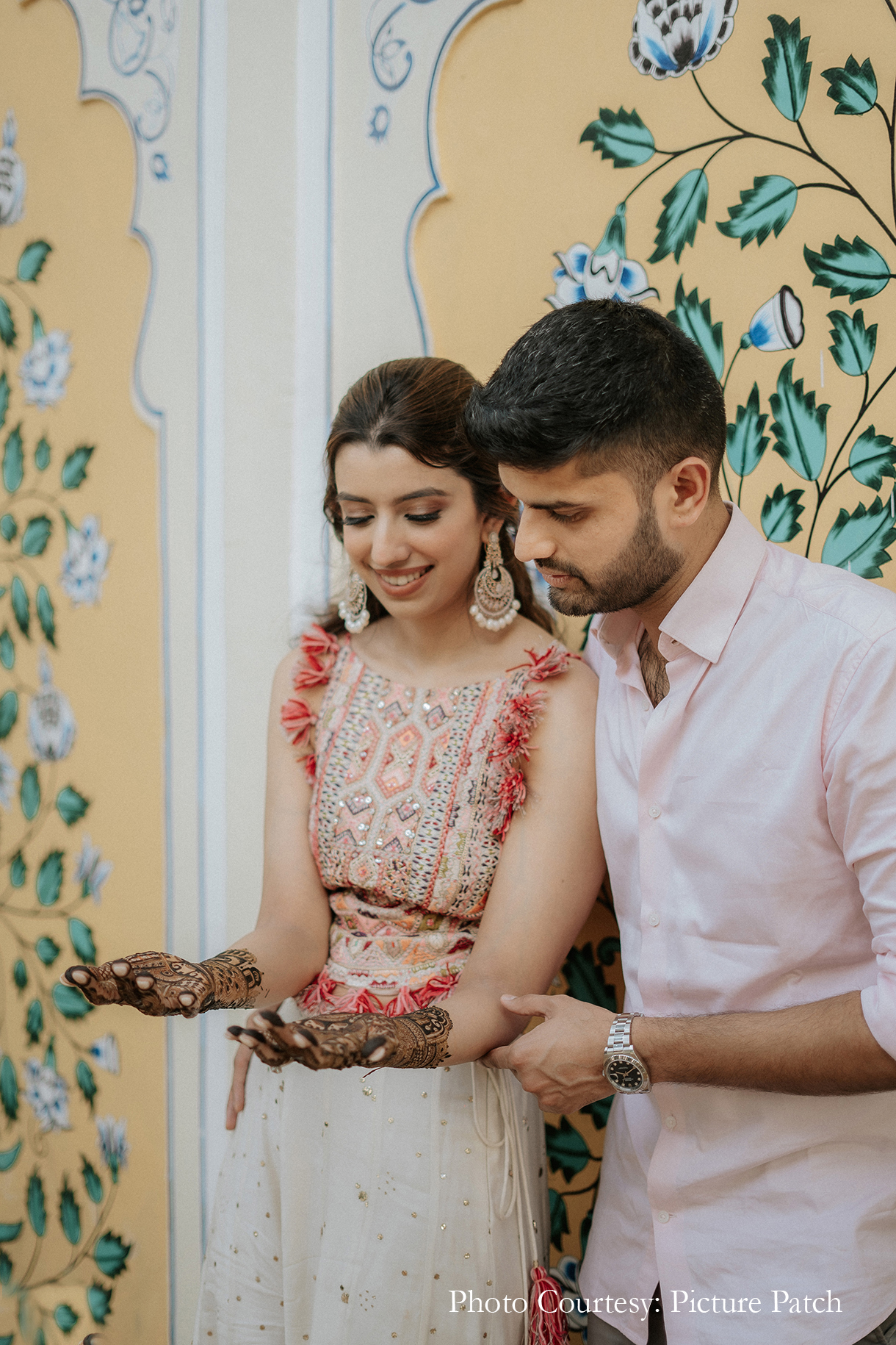 Ashna Mahajan and Rishi Paranjpe, The Leela Palace Jaipur