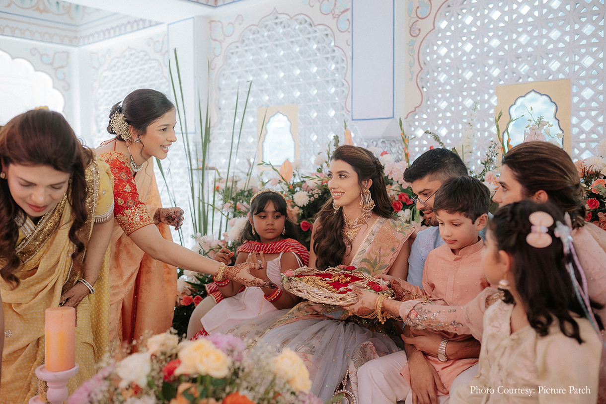 Ashna Mahajan and Rishi Paranjpe, The Leela Palace Jaipur