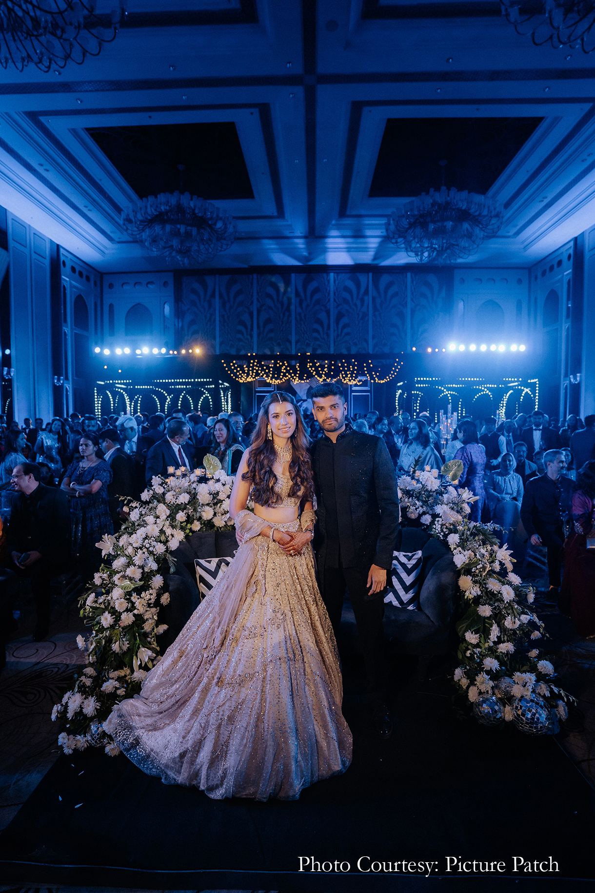 Ashna Mahajan and Rishi Paranjpe, The Leela Palace Jaipur