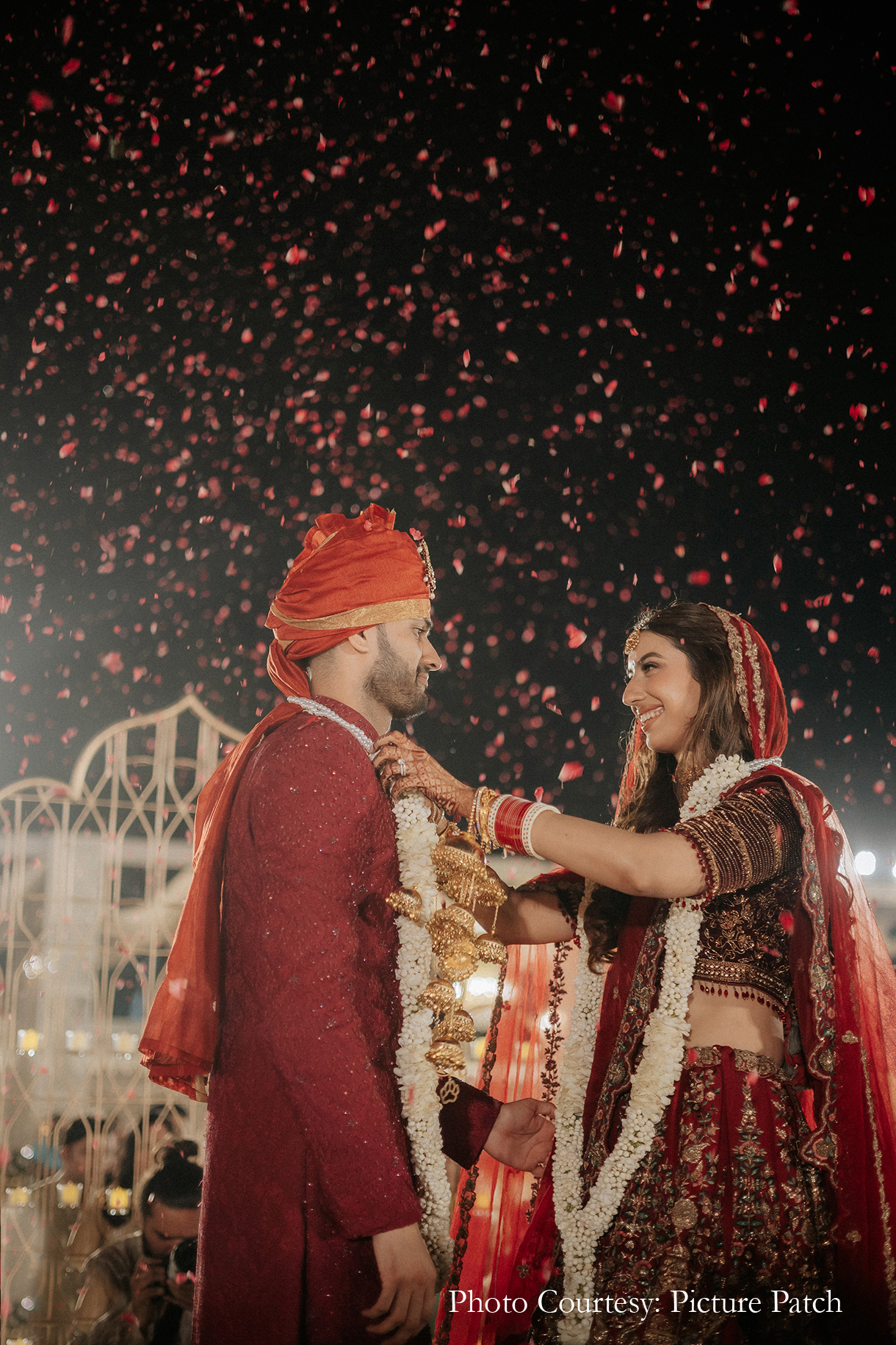 Ashna Mahajan and Rishi Paranjpe, The Leela Palace Jaipur