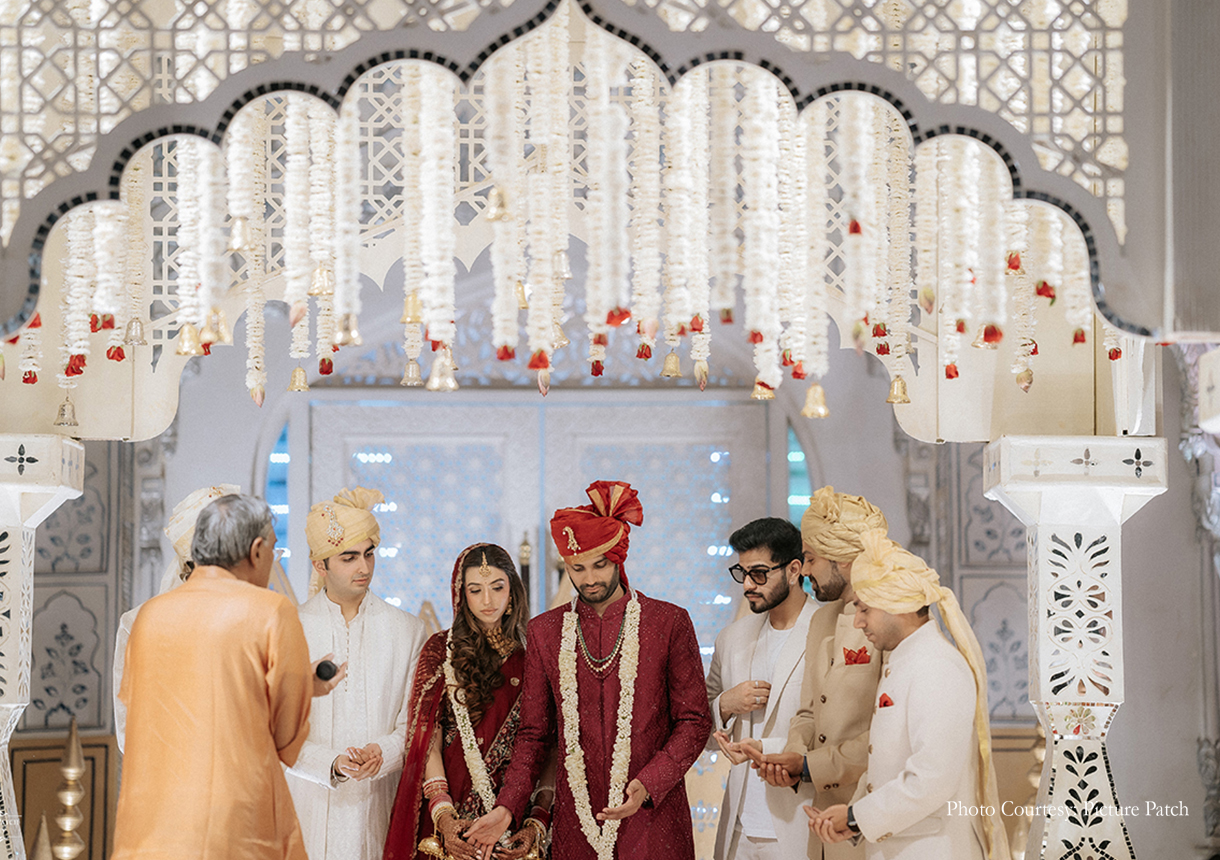 Ashna Mahajan and Rishi Paranjpe, The Leela Palace Jaipur