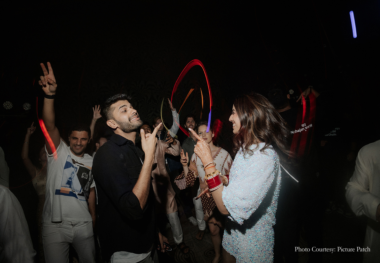 Ashna Mahajan and Rishi Paranjpe, The Leela Palace Jaipur