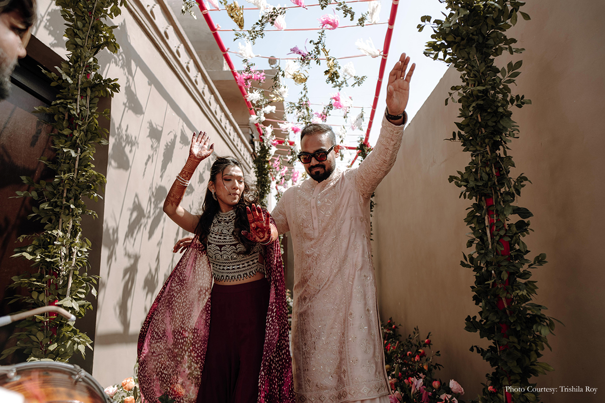 Ashna Gupta and Shantanu Kumar, Jaipur