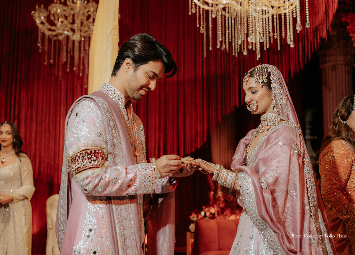Charvi and Imran, Leela Palace, Udaipur