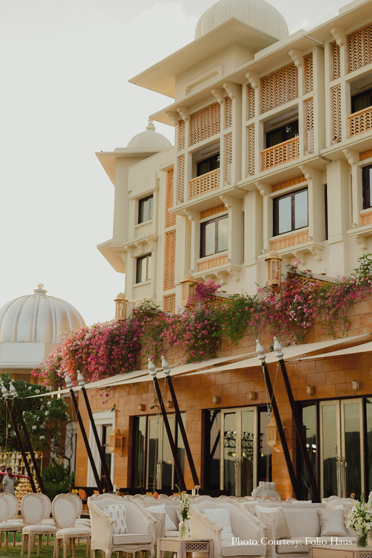 Charvi and Imran, Leela Palace, Udaipur