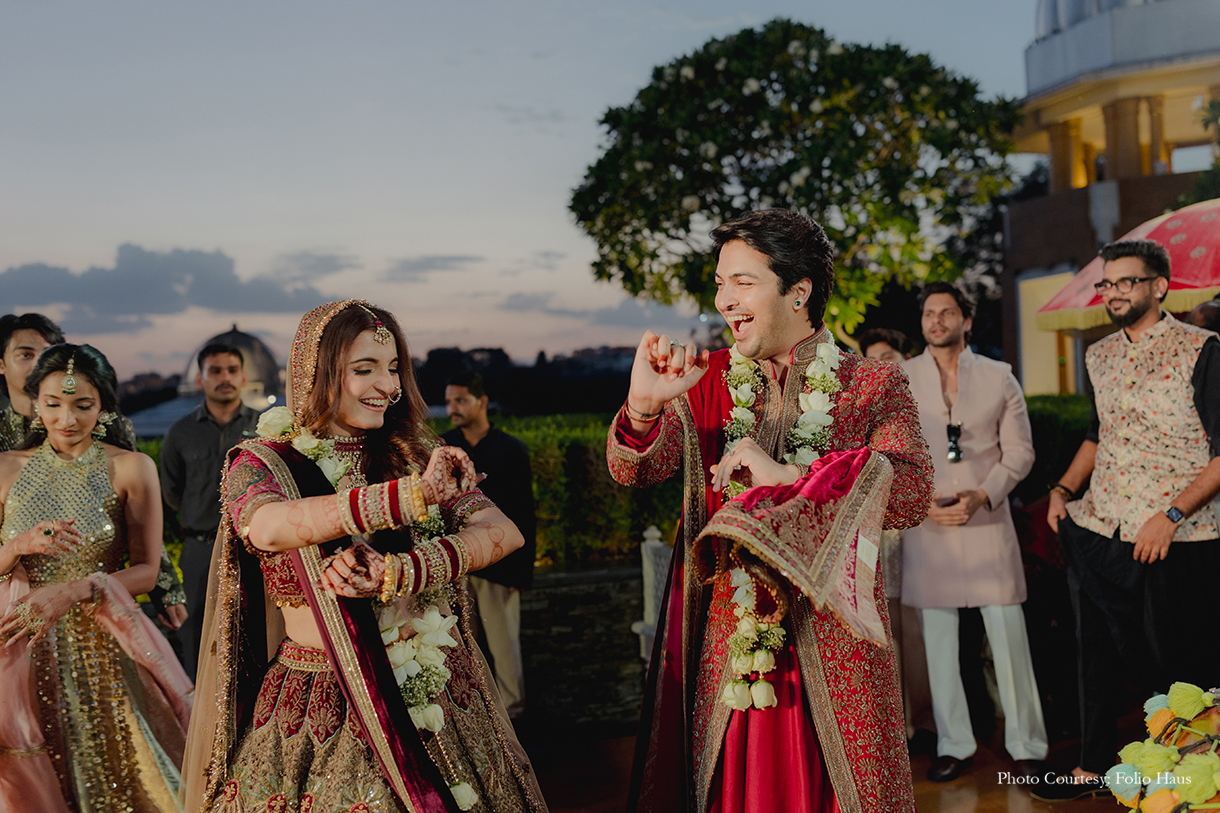 Charvi and Imran, Leela Palace, Udaipur