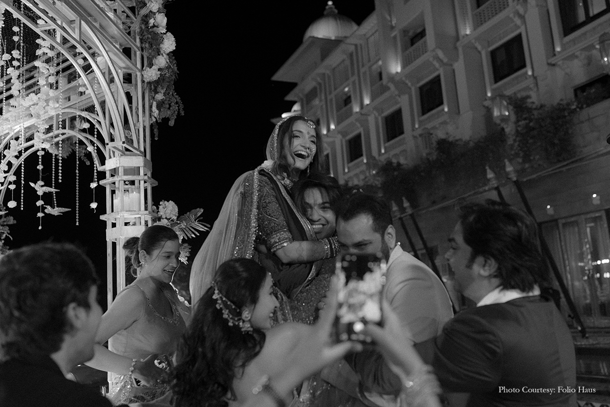 Charvi and Imran, Leela Palace, Udaipur