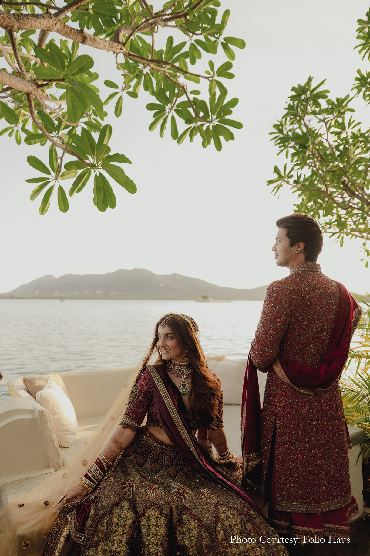 Charvi and Imran, Leela Palace, Udaipur