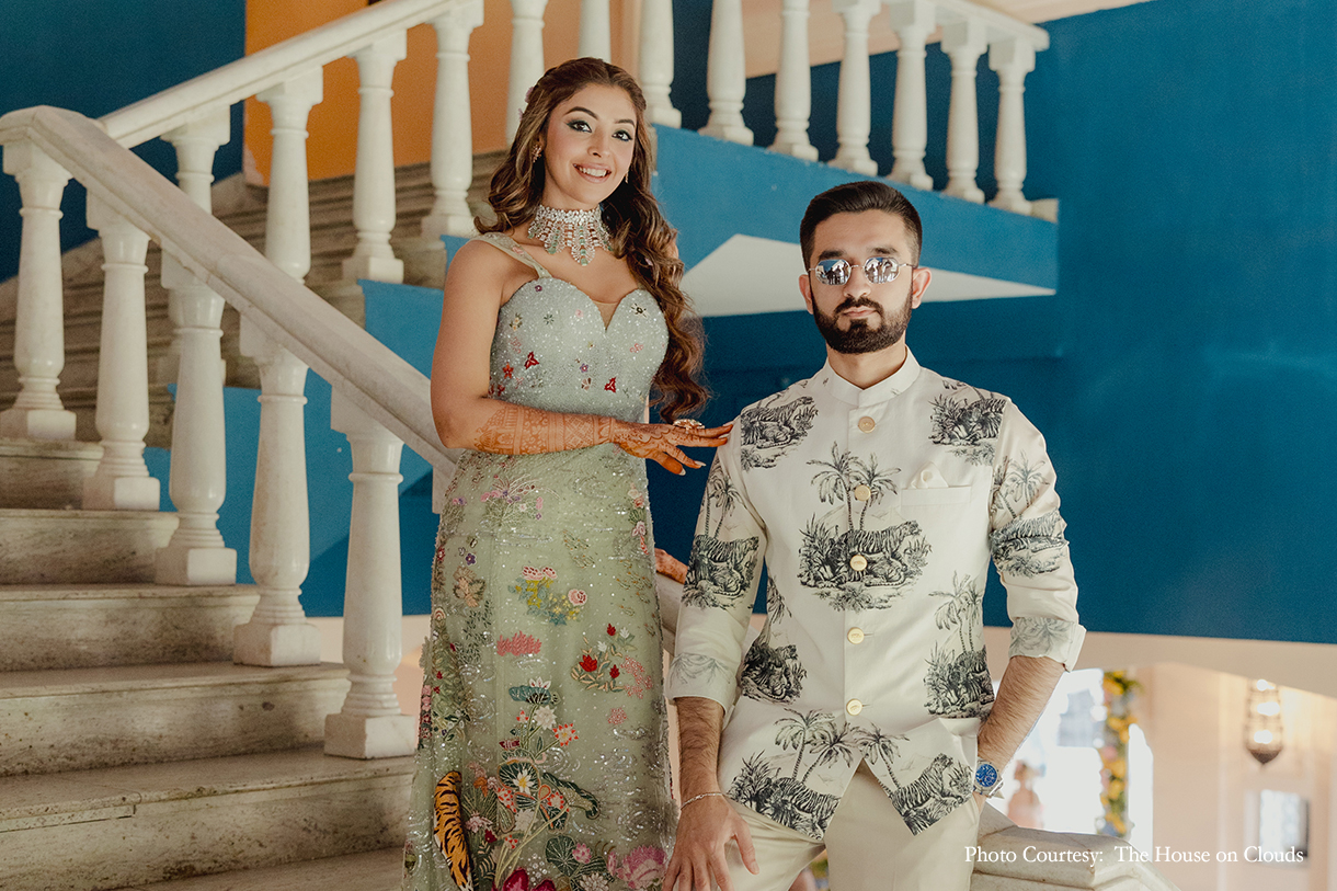 Darshanaa and Krish, Fairmont Jaipur