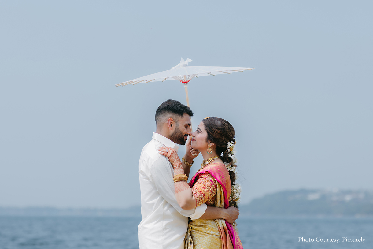 Diksha Gandhi and Ram Pradeepan, Goa
