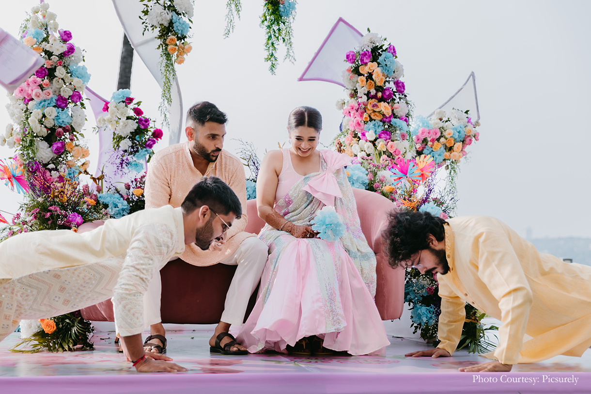 Diksha Gandhi and Ram Pradeepan, Goa