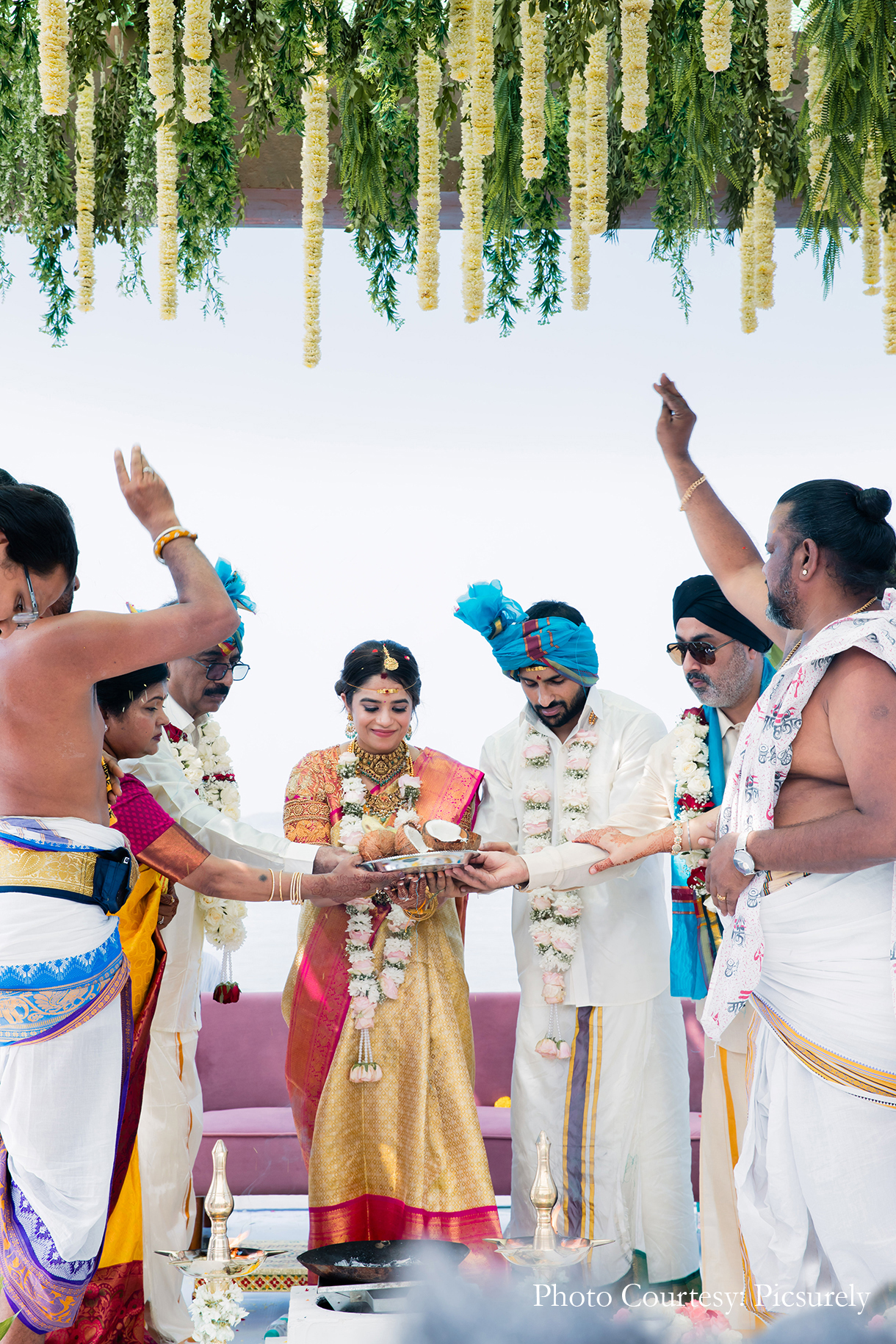 Diksha Gandhi and Ram Pradeepan, Goa