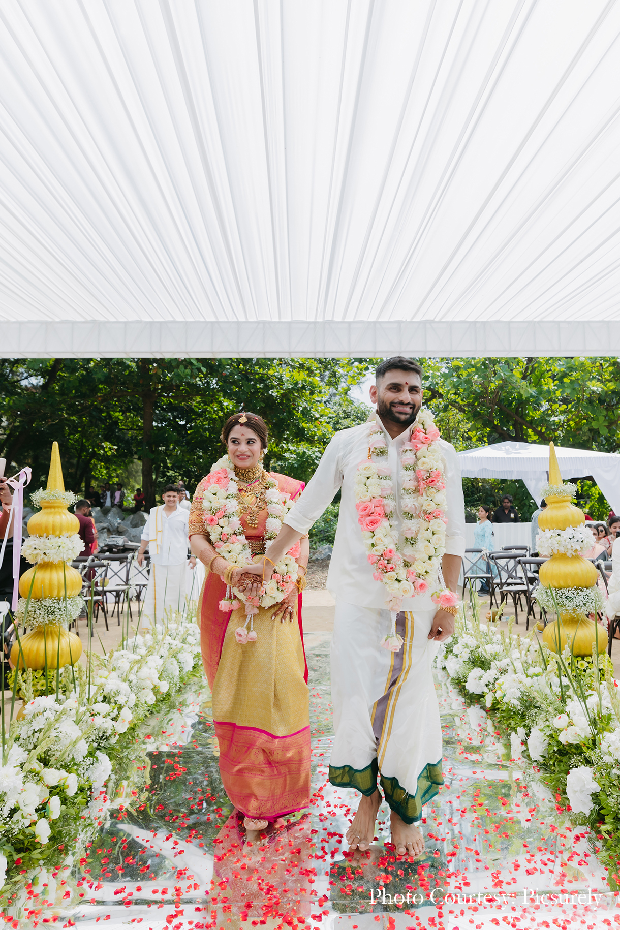 Diksha Gandhi and Ram Pradeepan, Goa