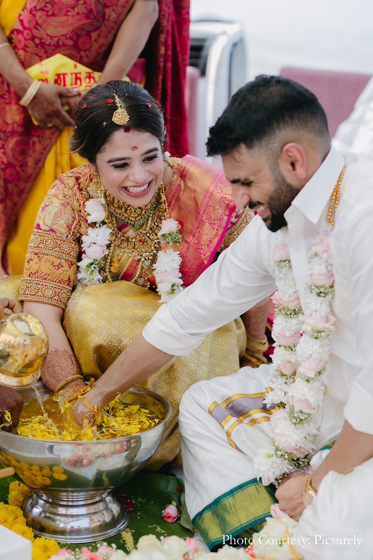 Diksha Gandhi and Ram Pradeepan, Goa