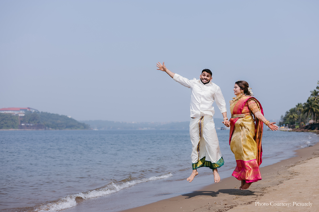 Diksha Gandhi and Ram Pradeepan, Goa