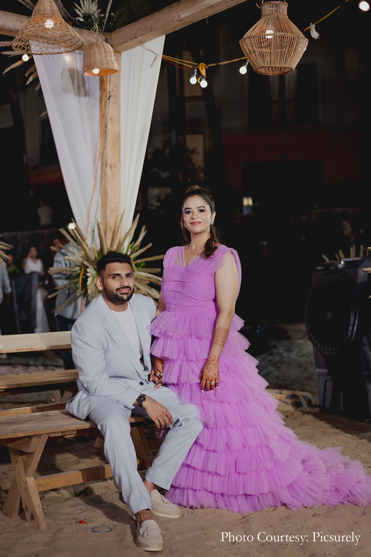 Diksha Gandhi and Ram Pradeepan, Goa