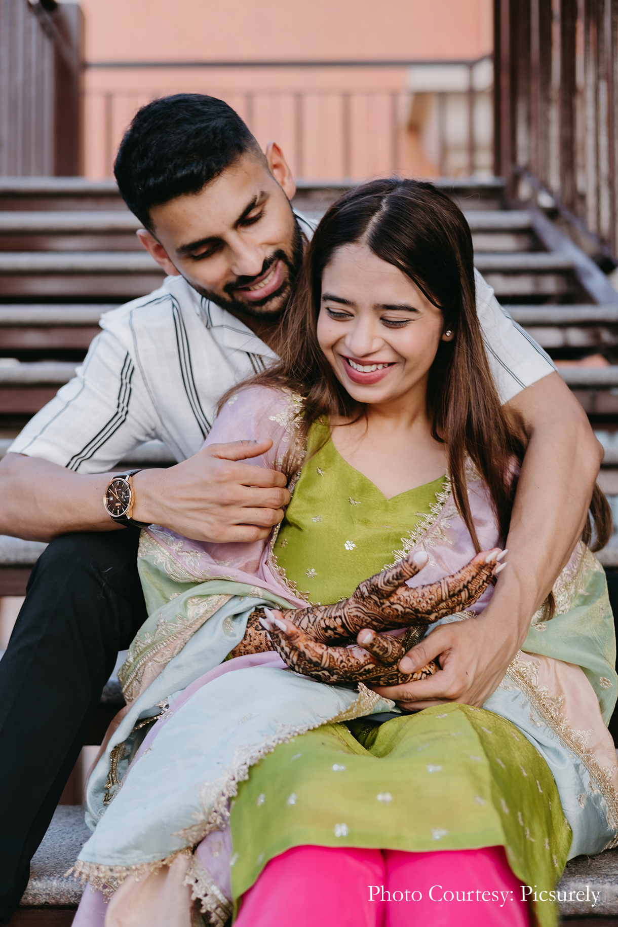 Diksha Gandhi and Ram Pradeepan, Goa
