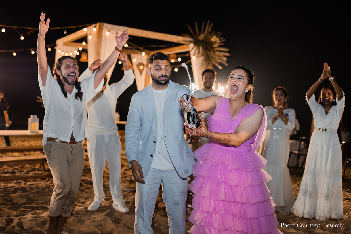 Diksha Gandhi and Ram Pradeepan, Goa