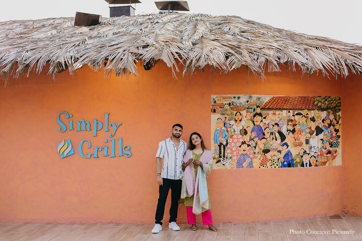 Diksha Gandhi and Ram Pradeepan, Goa