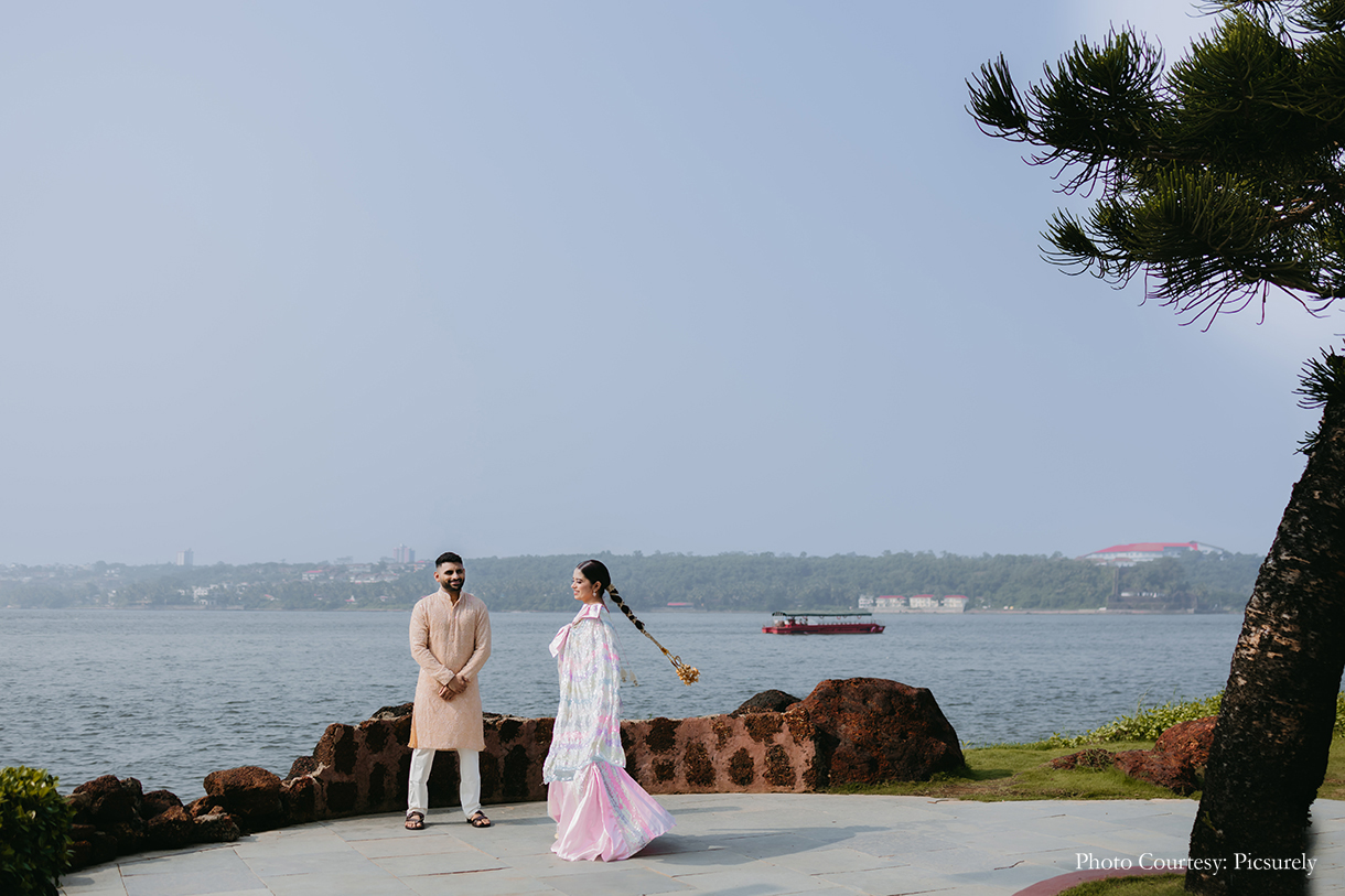 Diksha Gandhi and Ram Pradeepan, Goa