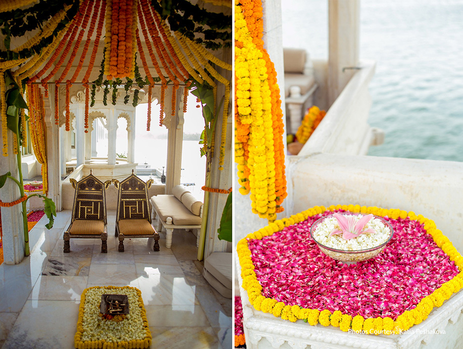 Emma and Anup, Taj Lake Palace, Udaipur