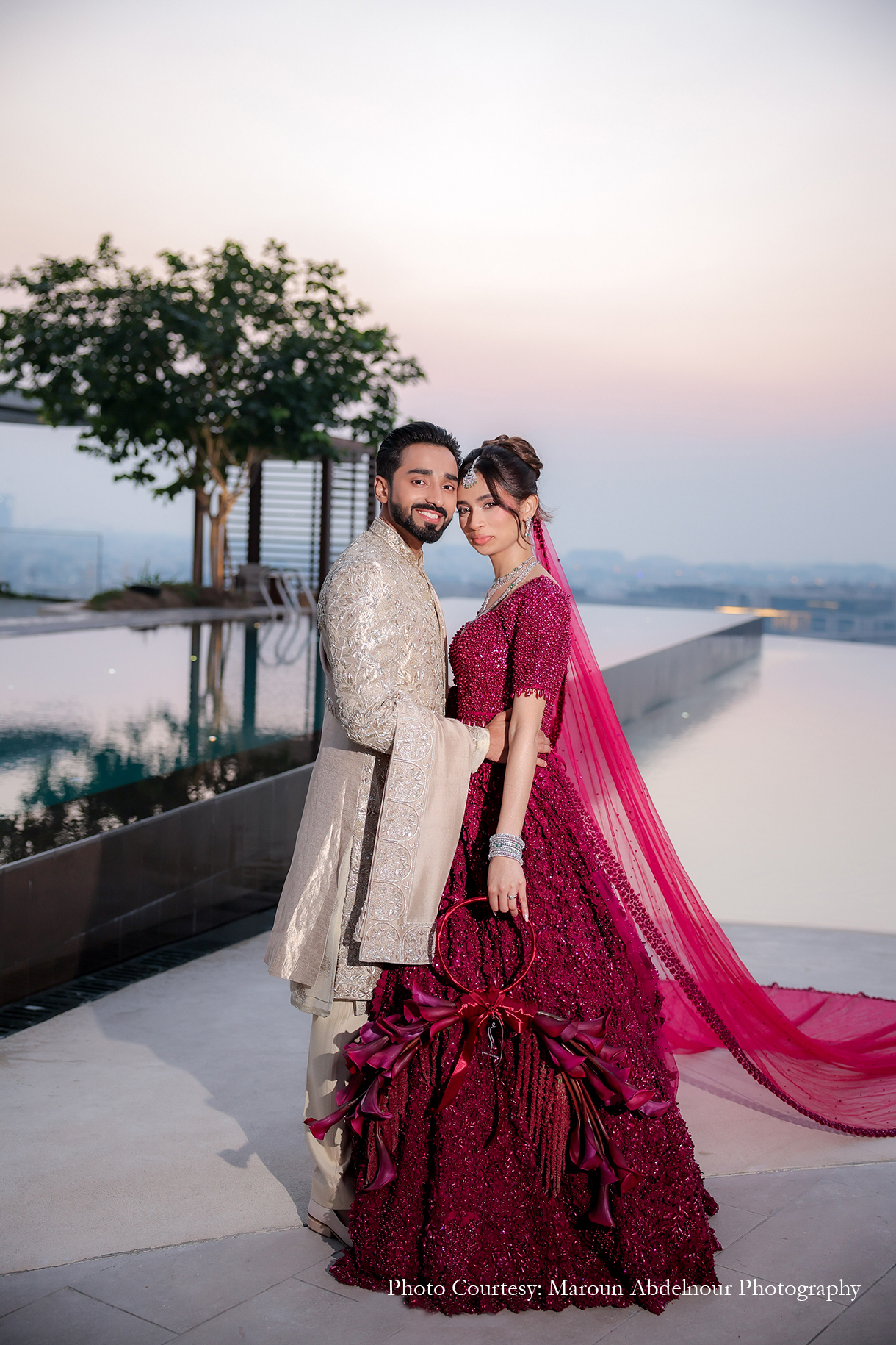 Iman and Abdul, Dubai