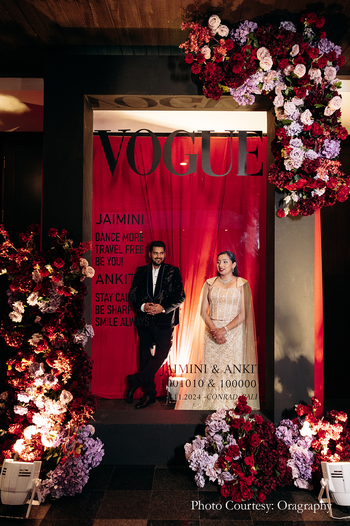 Jamini and Ankit, Conrad Bali