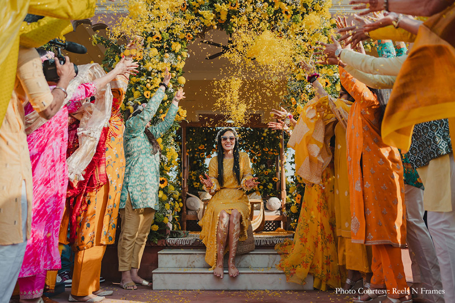 Kahini Patel and Aditya Bhatia, Jaipur