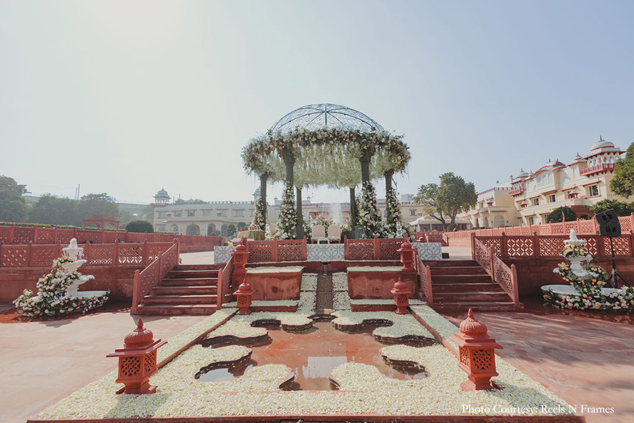 Kahini Patel and Aditya Bhatia, Jaipur