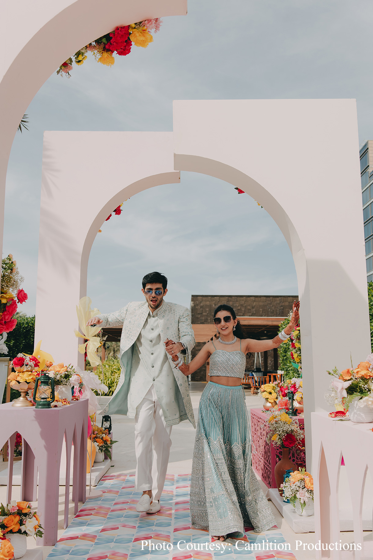 Meera and Mohit, Abu Dhabi