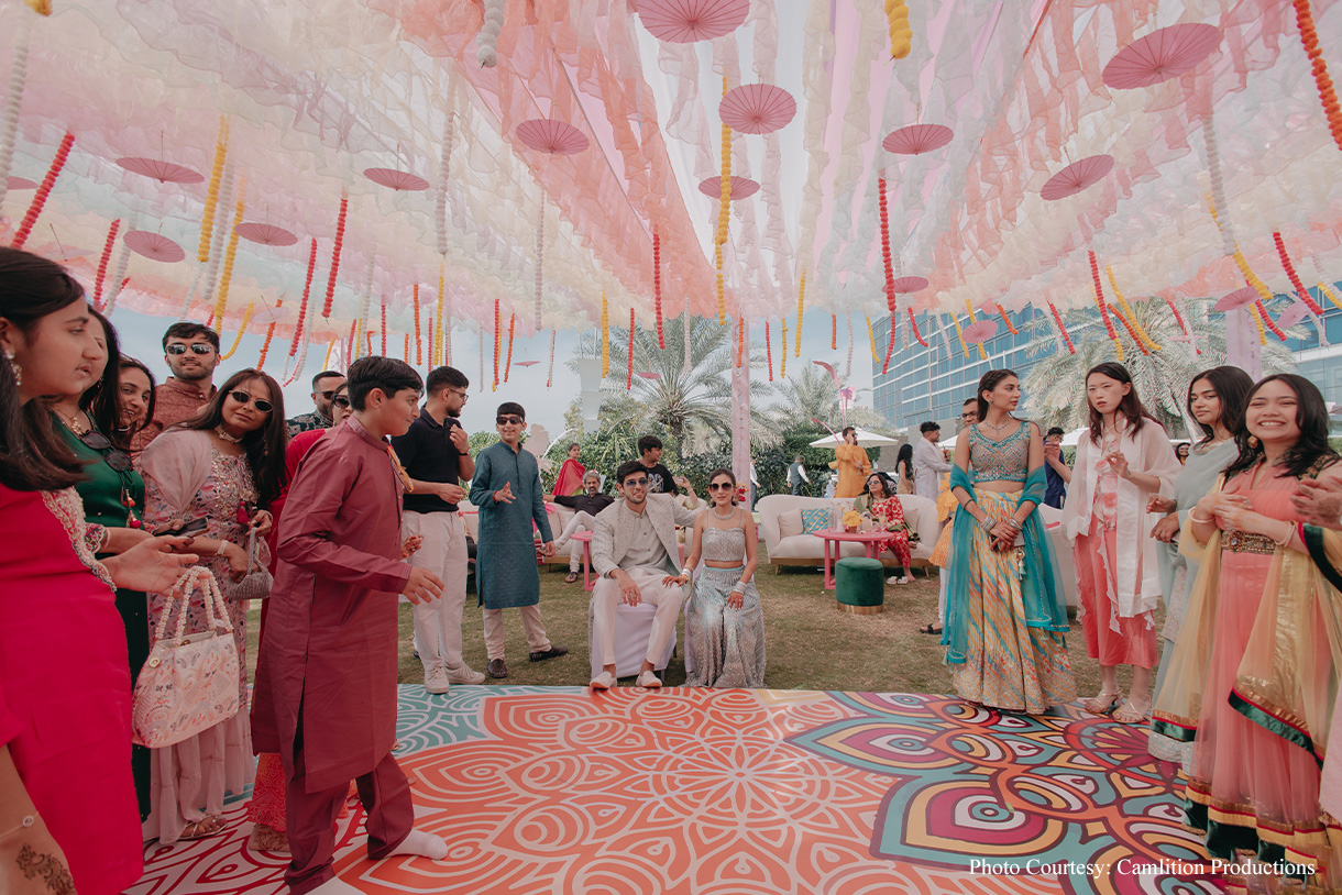 Meera and Mohit, Abu Dhabi