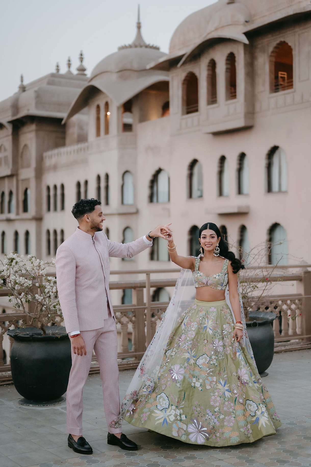 Megan Shah and Justin Miceli, Jaipur