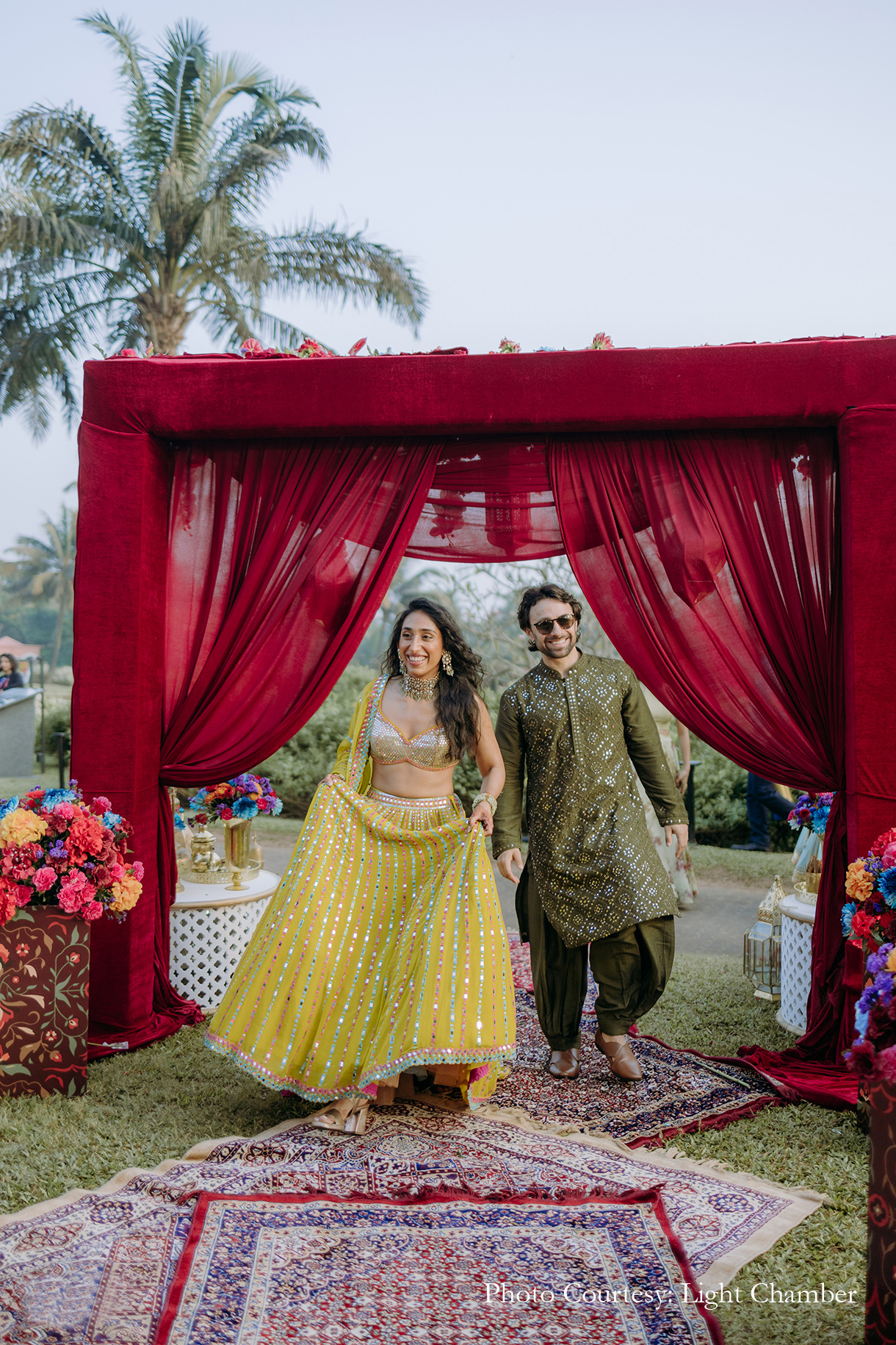 Mitali Gupta and Nick Ruzicka, Goa