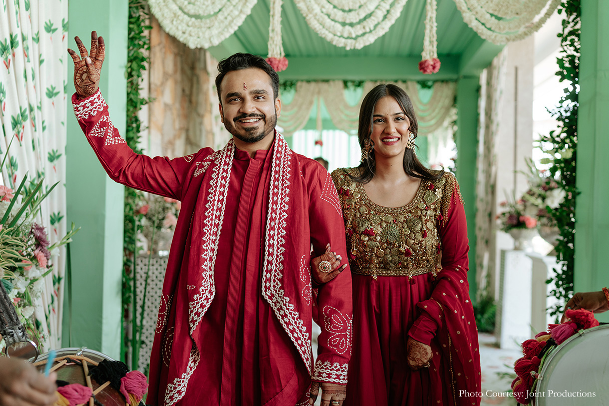 Muskan Dudhani and Meet Mundra, Rajasthan