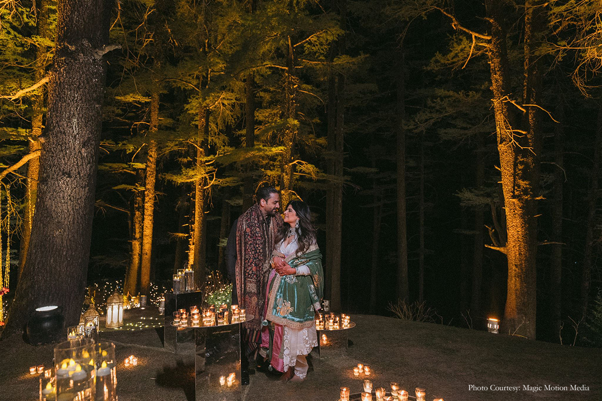 Neha Chohan Shaikh and Sameer Shaikh, Shimla
