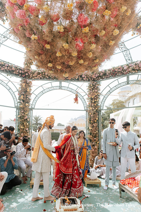 Neha Ostwal and Sparsh Mutha, Jaipur