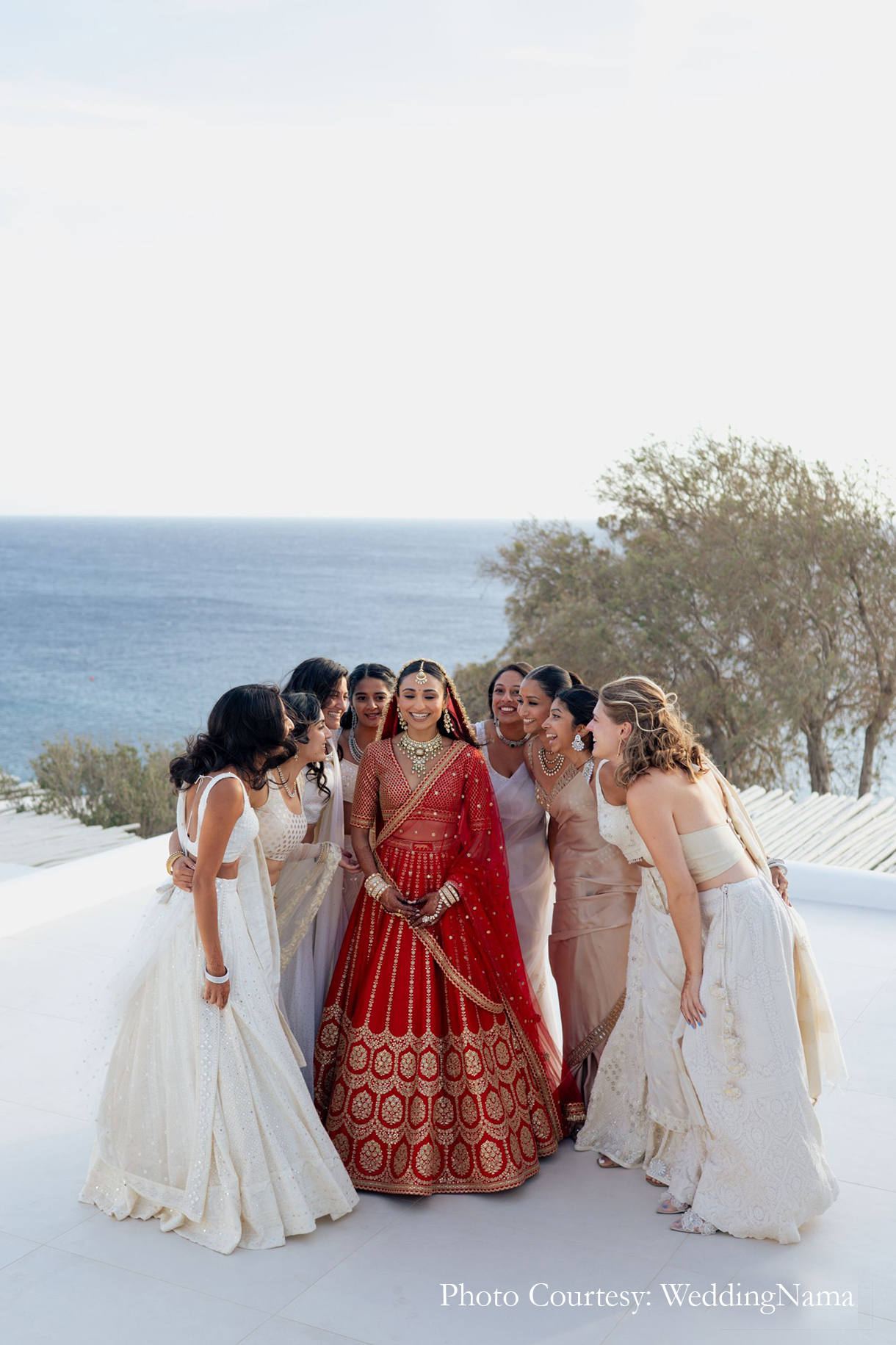 Nikita Agarwal and Rishi Khanna, Mykonos