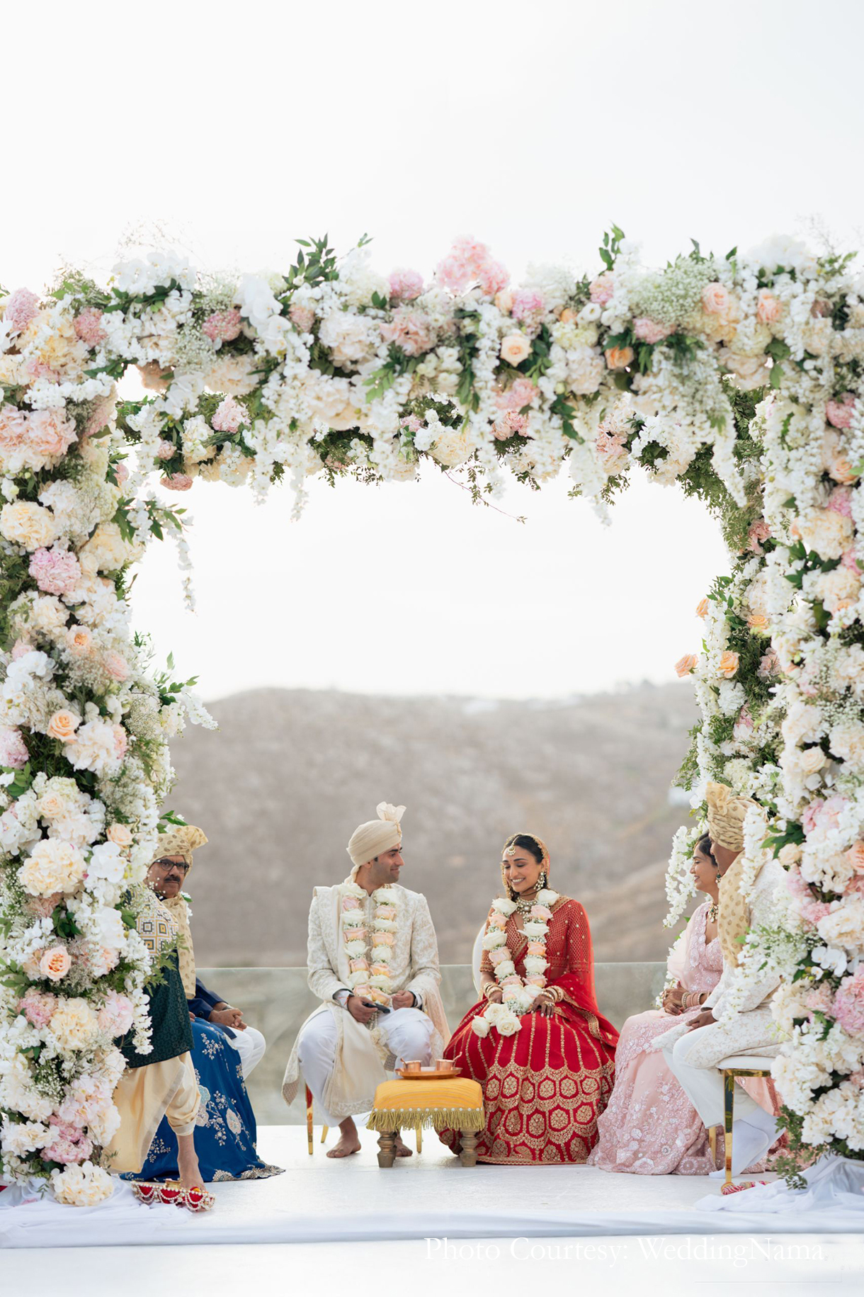 Nikita Agarwal and Rishi Khanna, Mykonos