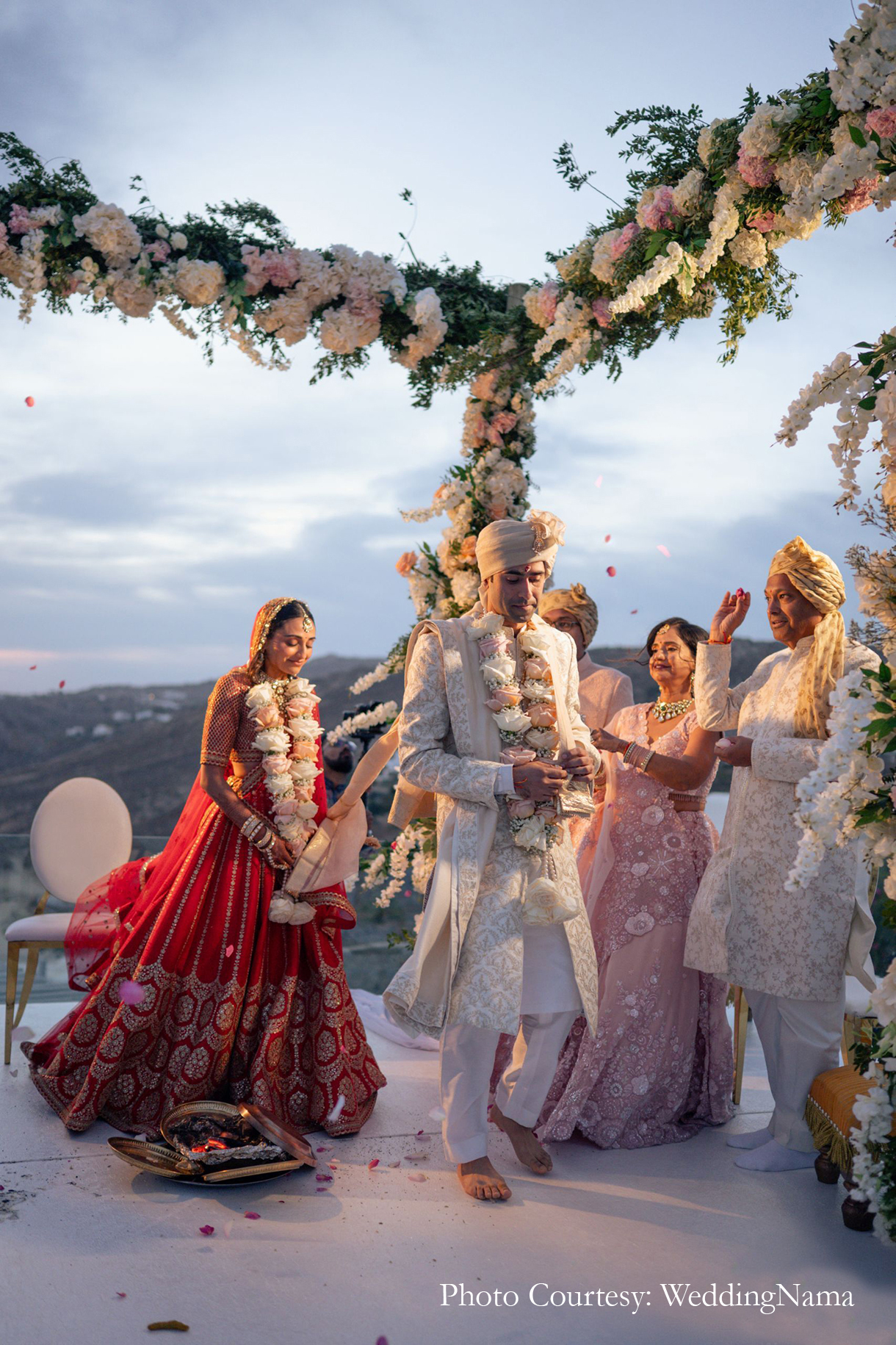 Nikita Agarwal and Rishi Khanna, Mykonos