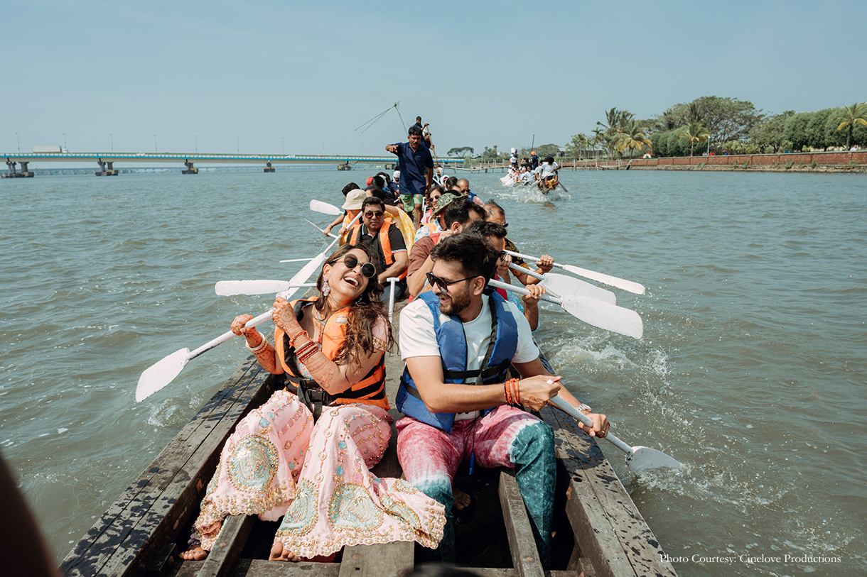 Nikita Saraf and Rohit Agrawal, Kochi