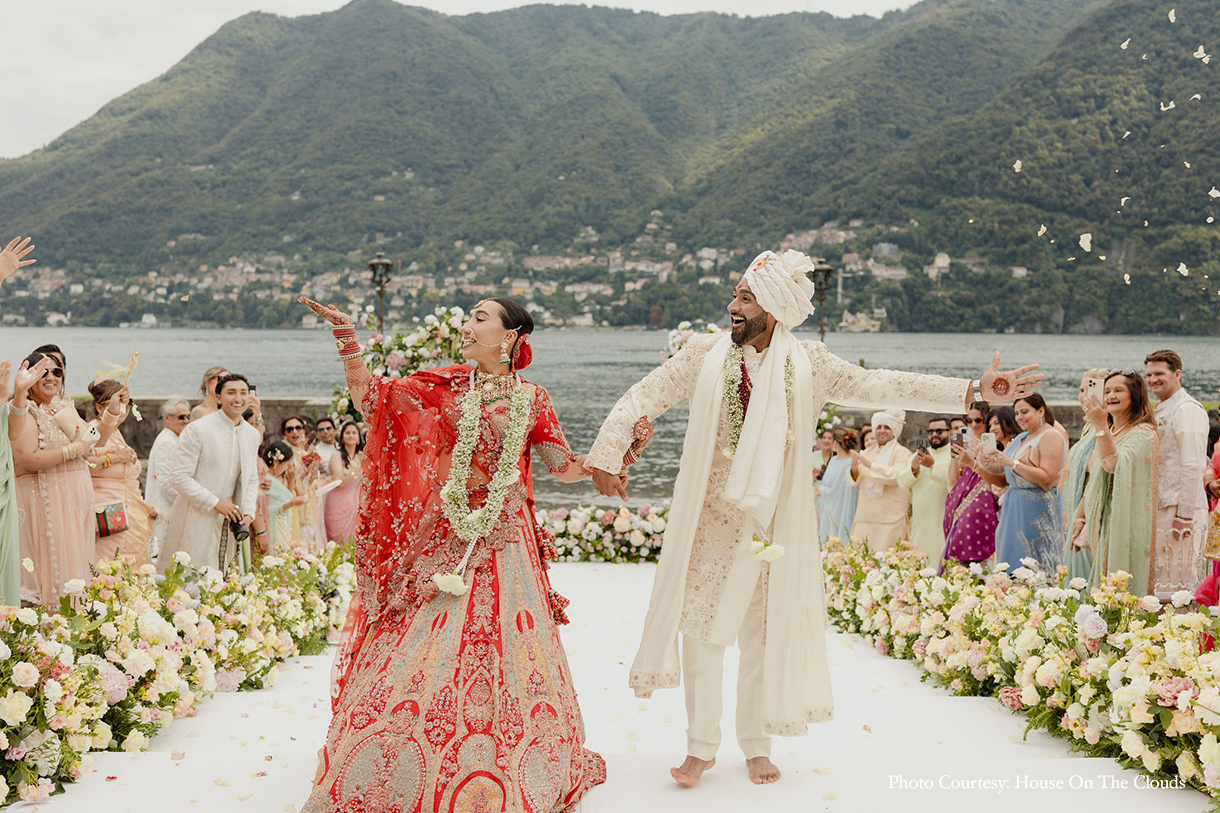 Nisha Saboo and Billy Badruddin, Italy