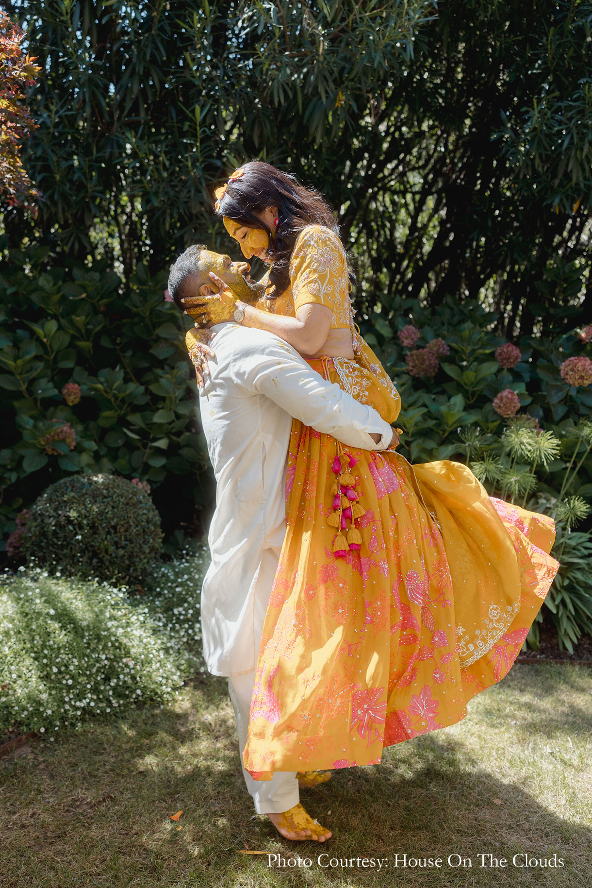 Nisha Saboo and Billy Badruddin, Italy