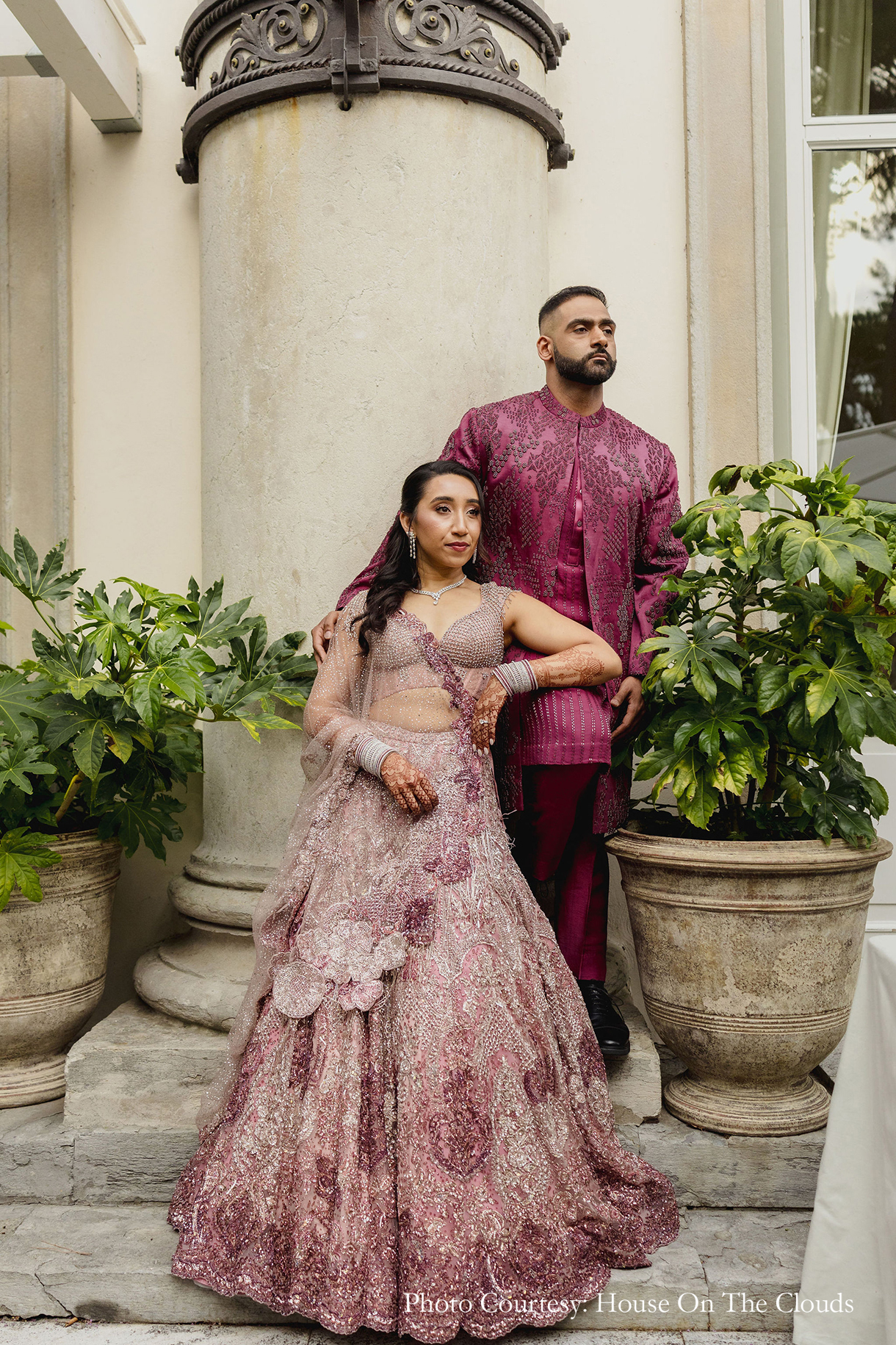 Nisha Saboo and Billy Badruddin, Italy