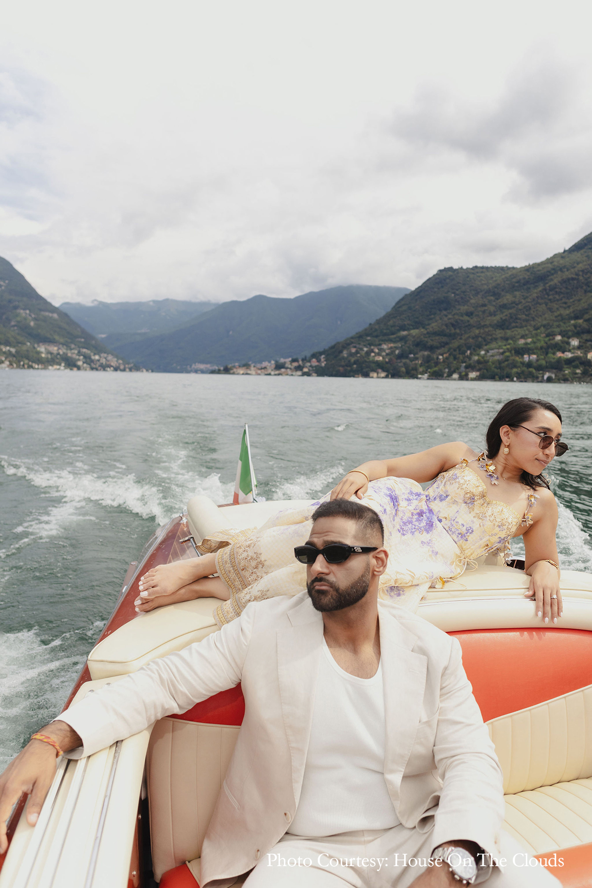 Nisha Saboo and Billy Badruddin, Italy