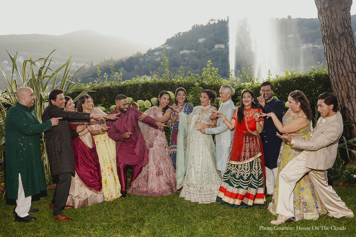 Nisha Saboo and Billy Badruddin, Italy