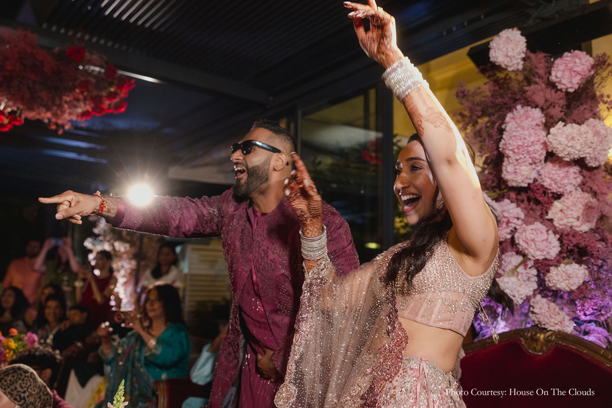 Nisha Saboo and Billy Badruddin, Italy