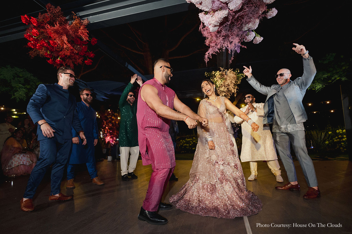 Nisha Saboo and Billy Badruddin, Italy