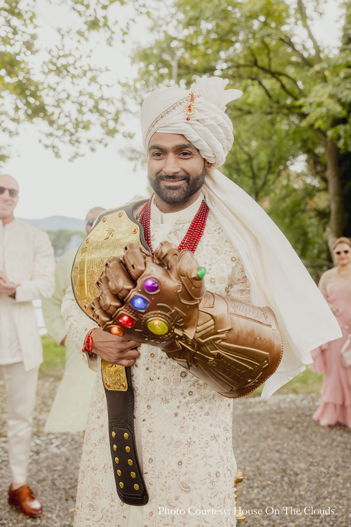 Nisha Saboo and Billy Badruddin, Italy