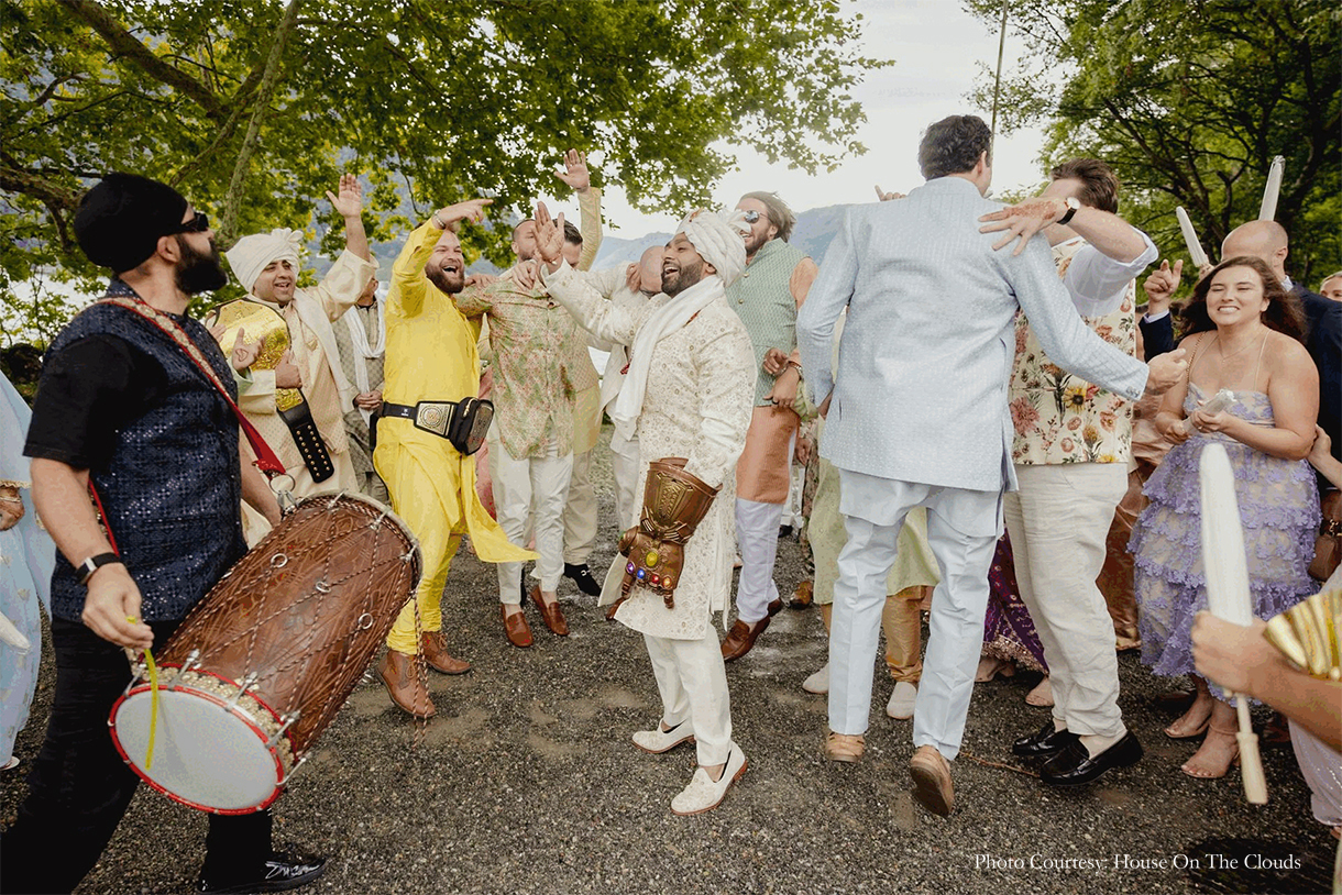 Nisha Saboo and Billy Badruddin, Italy