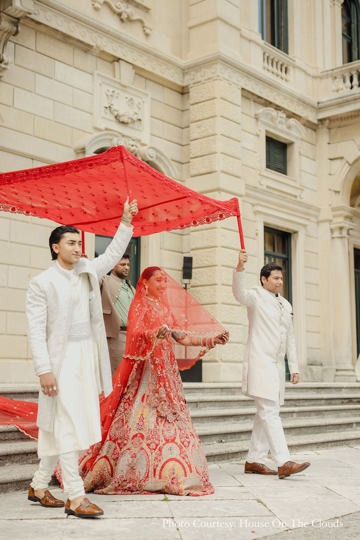 Nisha Saboo and Billy Badruddin, Italy